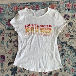 Frame Sous Le Soleil Graphic Tee